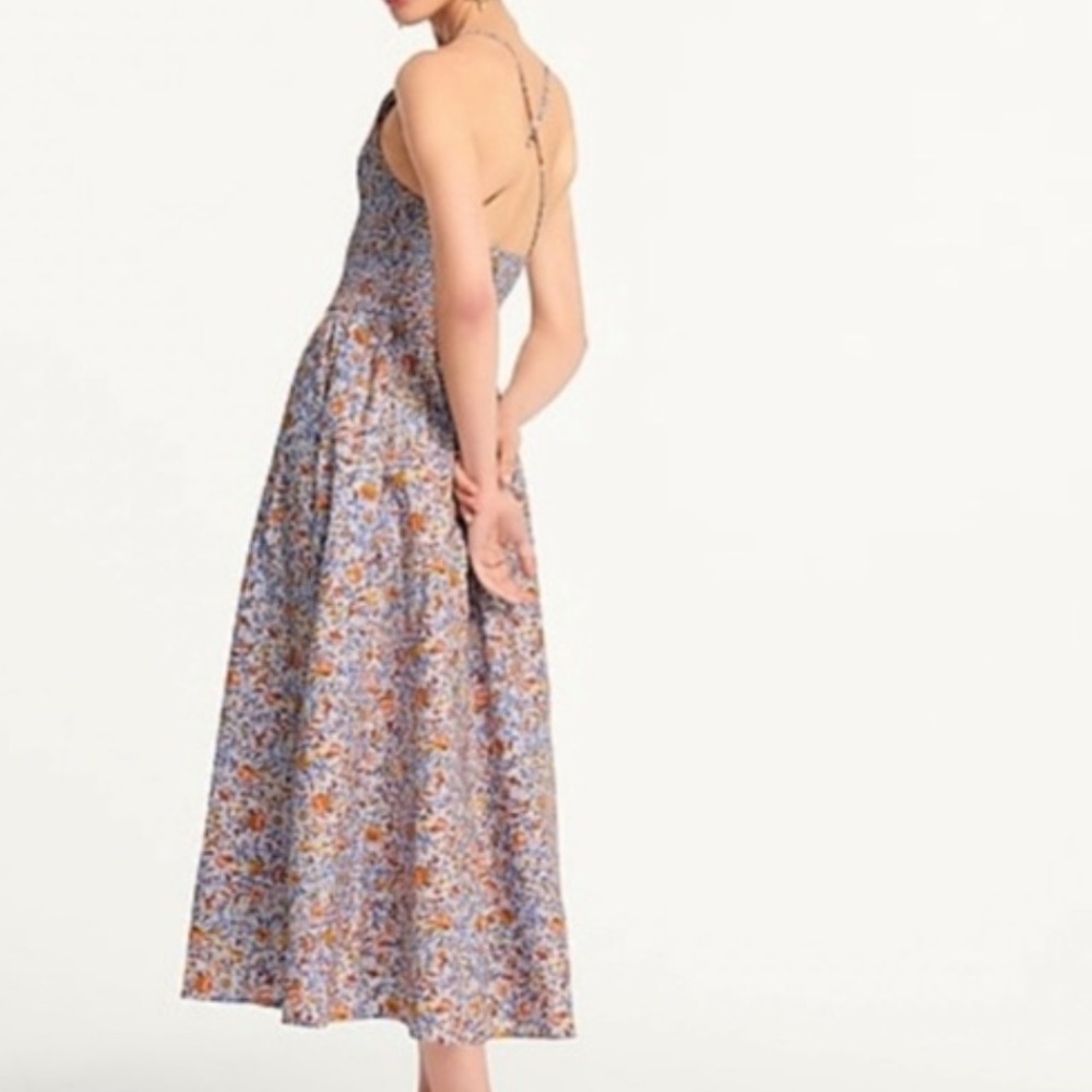 J. Crew Flower Halter Sundress